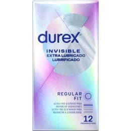 DUREX - INVISIBLE EXTRA LUBRICATED 12 UNITS 2